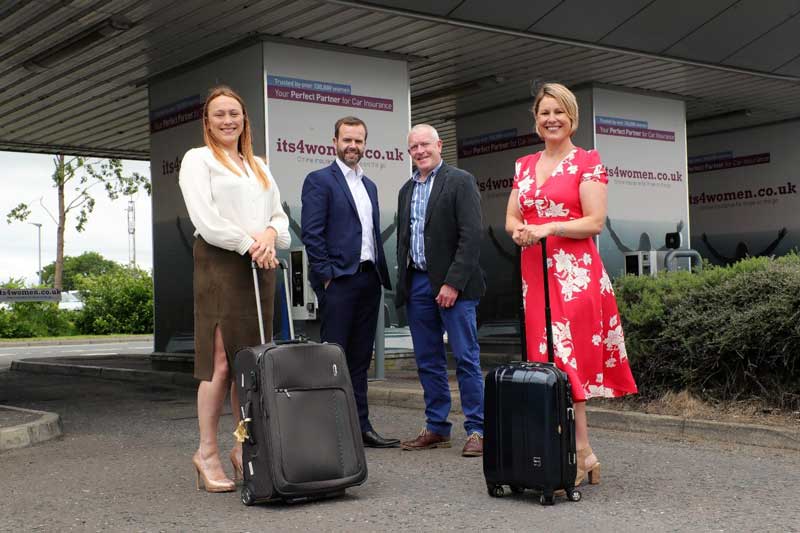 Its4women.co.uk Becomes First Brand to Sign Long Term Deal with Belfast International Airport’s Car Park for Out Of Home Advertising  